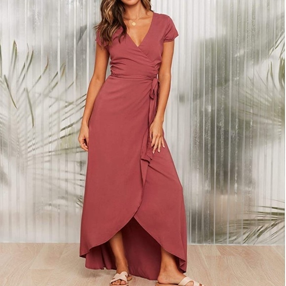 L*SPACE GOA WRAP COVER-UP WRAP MAXI DRESS - Picture 3 of 6